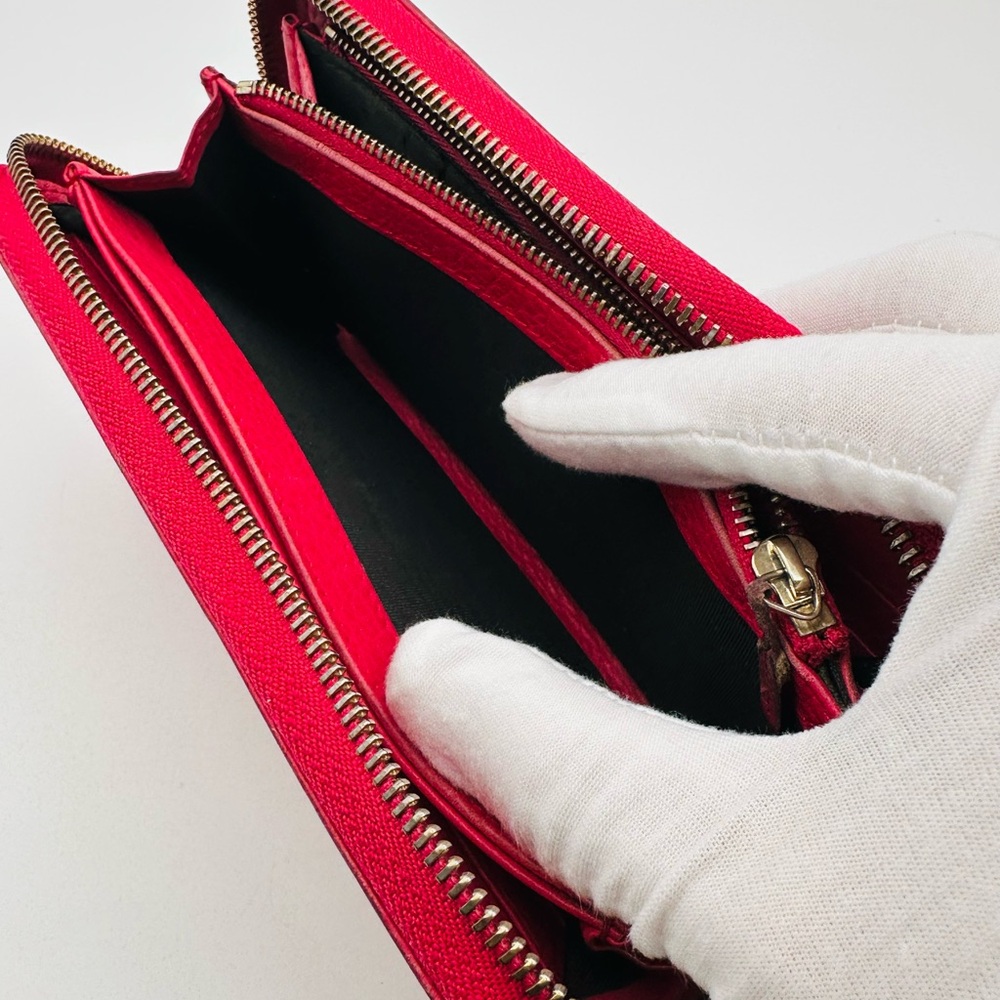 Gucci Large Interlocking G Zip Around Waller - image 6